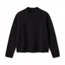 CASILDA - MELANGE LAINE ET ALPAGA - NOIR - TU - PULL