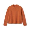 CASILDA - MELANGE LAINE ET ALPAGA - ORANGE - TU - PULL