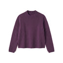 CASILDA - MELANGE LAINE ET ALPAGA - PRUNE - TU - PULL