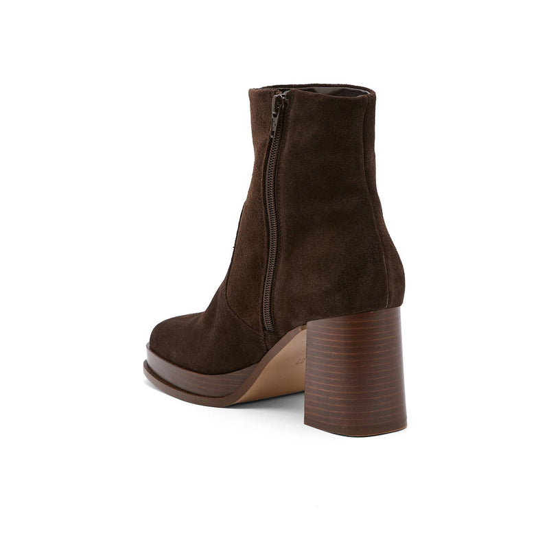 CELESTE MARRON SUEDE - BOOTS