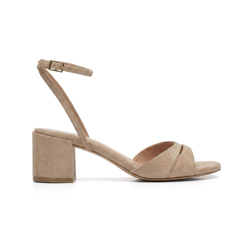 CIRIA BEIGE SUEDE - ESCARPIN