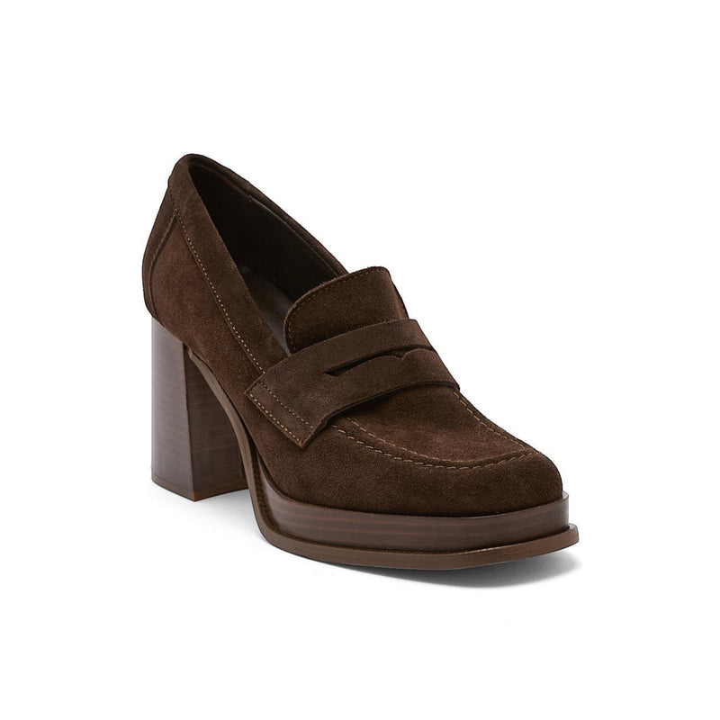 CLEIA MARRON SUEDE - MOCASSIN