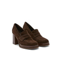 CLEIA MARRON SUEDE - MOCASSIN