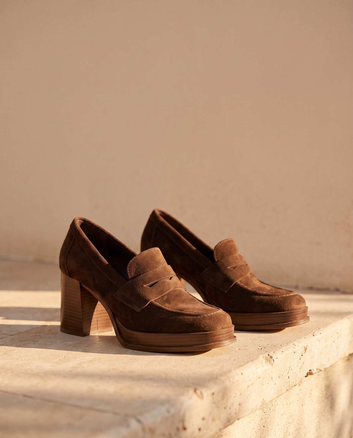 CLEIA MARRON SUEDE