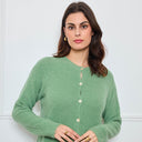 CARDIGAN COL ROND AVELINE SAUGE - André
