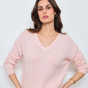 PULL COL V OPALINE ROSE CLAIR - André