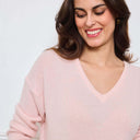 PULL COL V OPALINE ROSE CLAIR - André