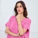 PULL COL V OVERSIZED SANS MANCHES MILIE HYACINTHE - André
