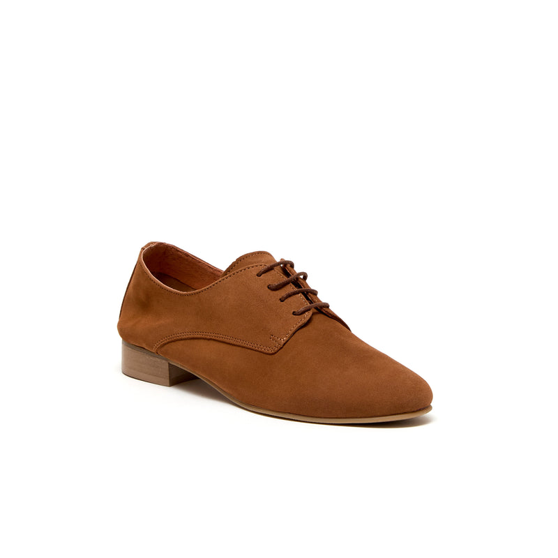 COMPLICE CAMEL SUEDE - DERBY