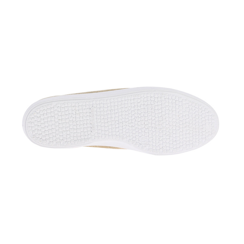 BASKETS COTONNADE BEIGE - André