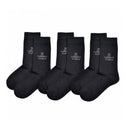 Set de 3 chaussettes Couture - Gris foncé
