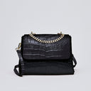 CREMIEUX NOIR CROCO - SAC