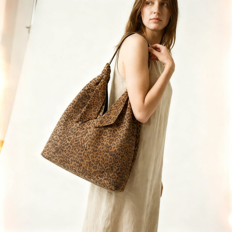 DAUPHINE LEOPARD SUÈDE - TU - SAC