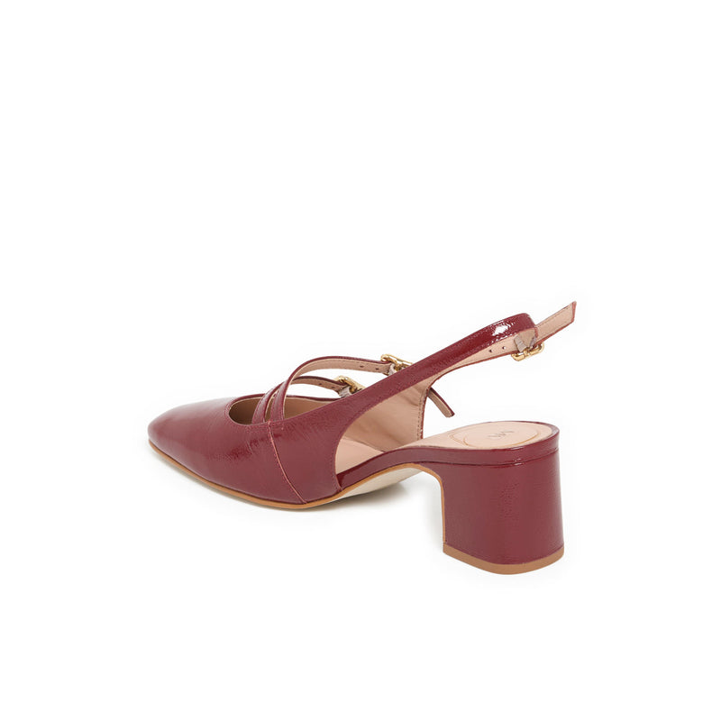 DEOTILLE BORDEAUX - SLINGBACK