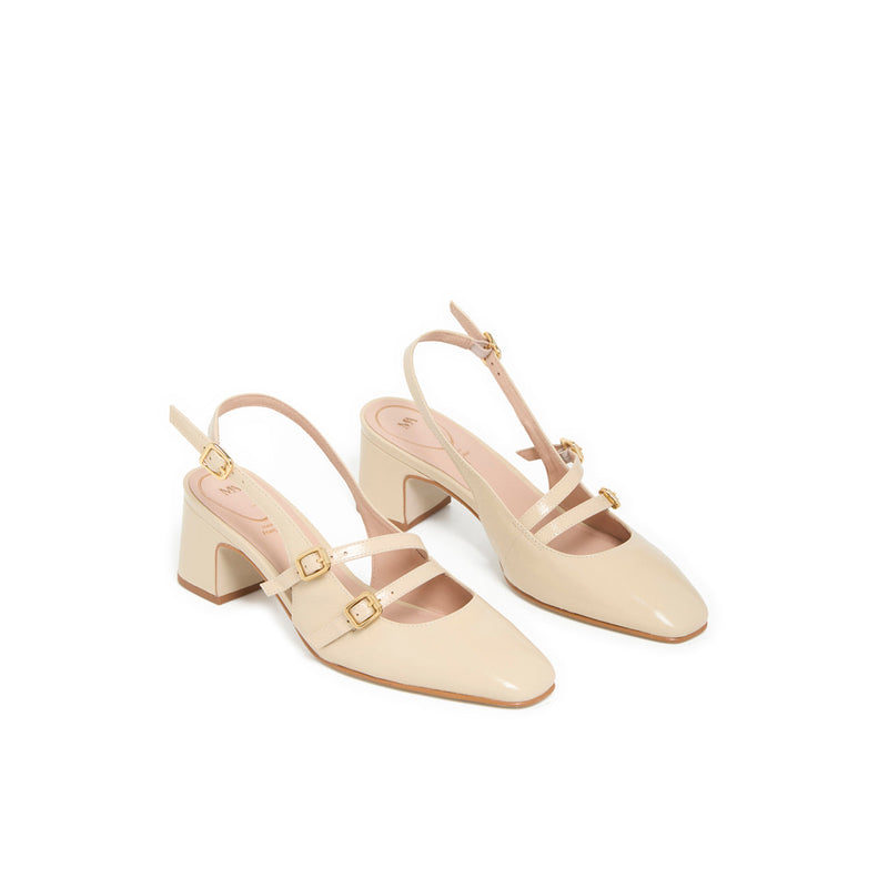 DEOTILLE ECRU - SLINGBACK