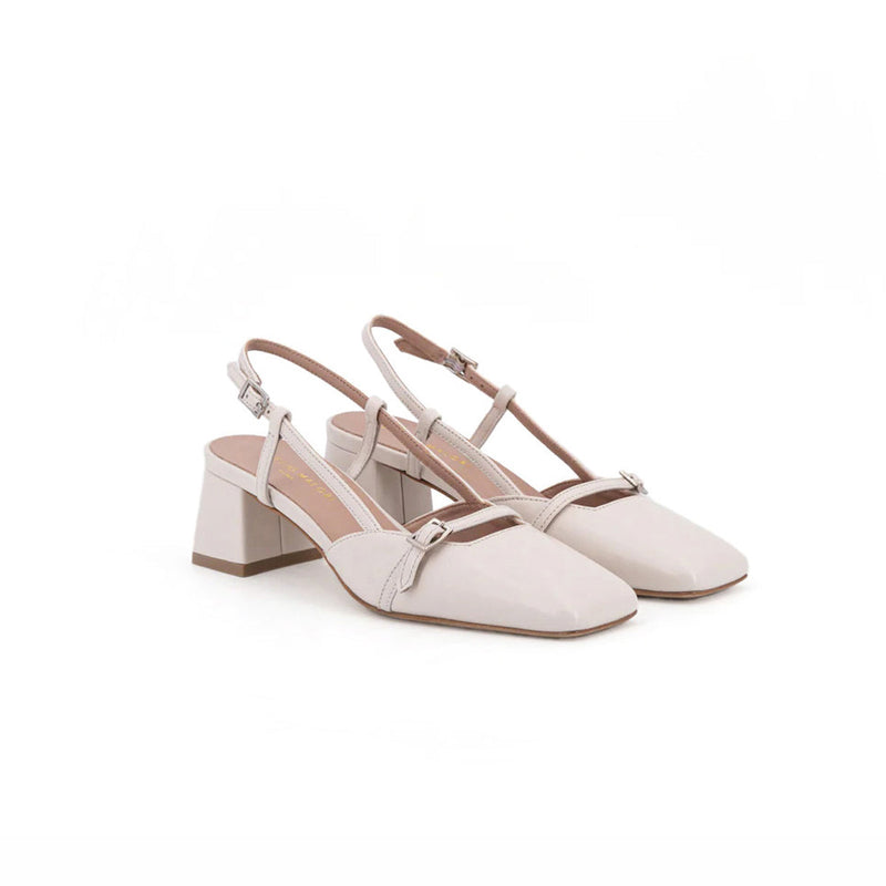 DITTA ECRU - SLINGBACK
