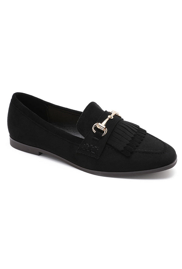 MOCASSIN DOMITILLE NOIR - JOIA BY ANDRE
