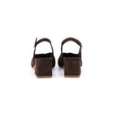 DORLA MARRON SUEDE - SLINGBACK