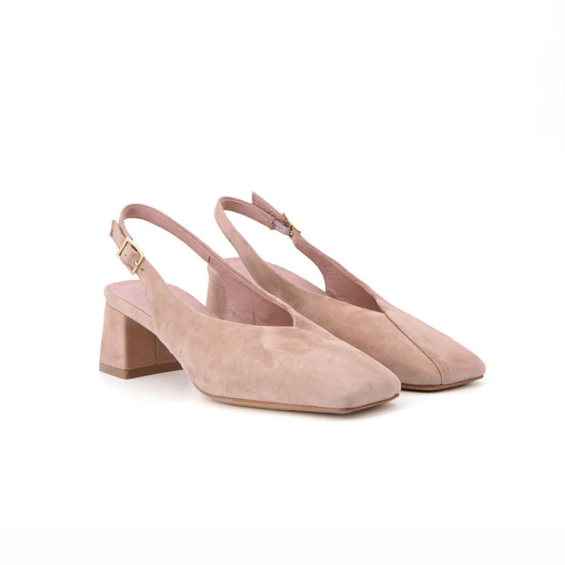 DORLA SABLE SUEDE - SLINGBACK