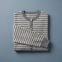 DOROTHEE - MELANGE LAINE ET CACHEMIRE - ANTHRACITE / GRIS CLAIR - TU - GILET