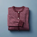 DOROTHEE - MELANGE LAINE ET CACHEMIRE - BORDEAUX / ROSE - TU - GILET