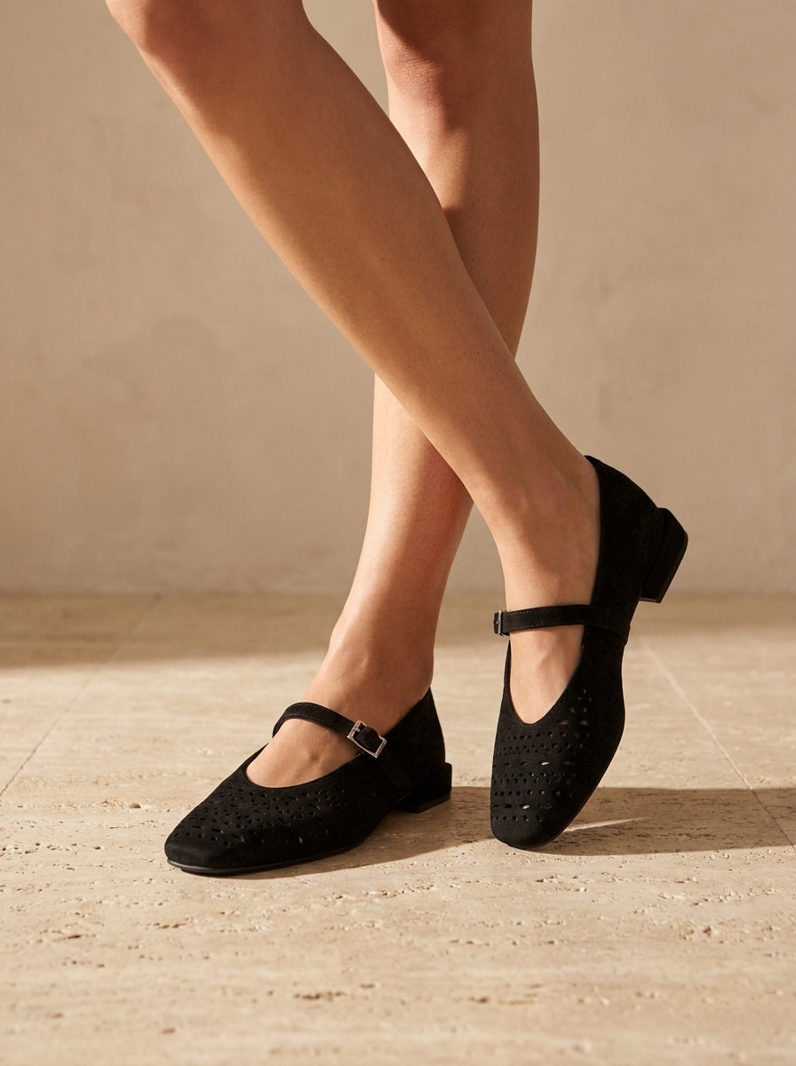 DOSSIA NOIR SUEDE