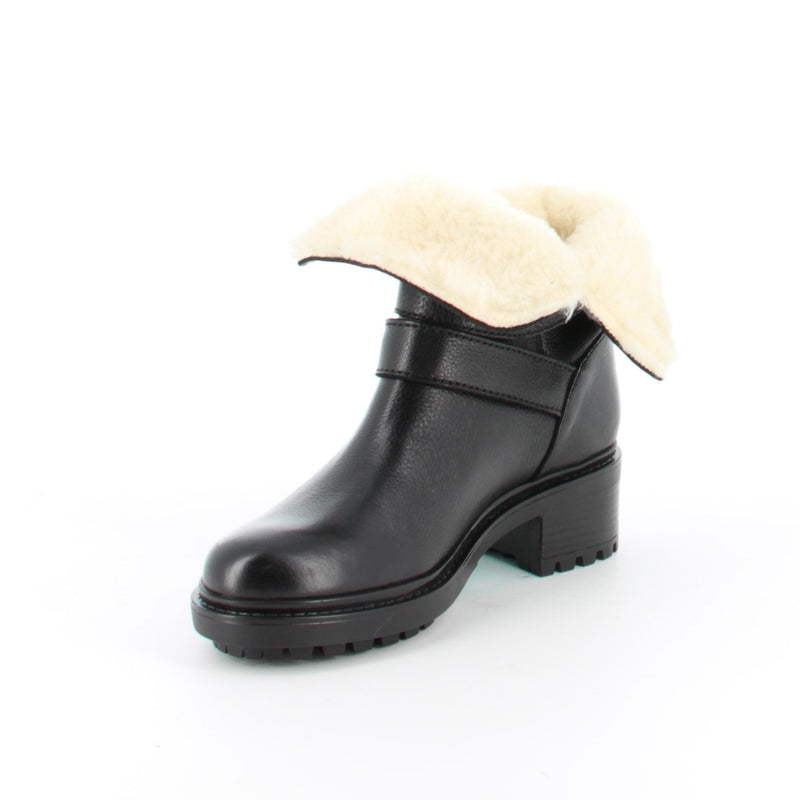 DOUILLETTE NOIR - BOOTS FOURREES