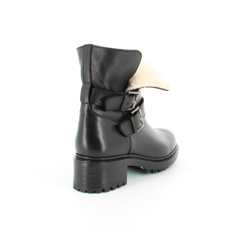 DOUILLETTE NOIR - BOOTS FOURREES