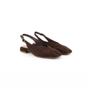 EDA MARRON SUEDE - SLINGBACK