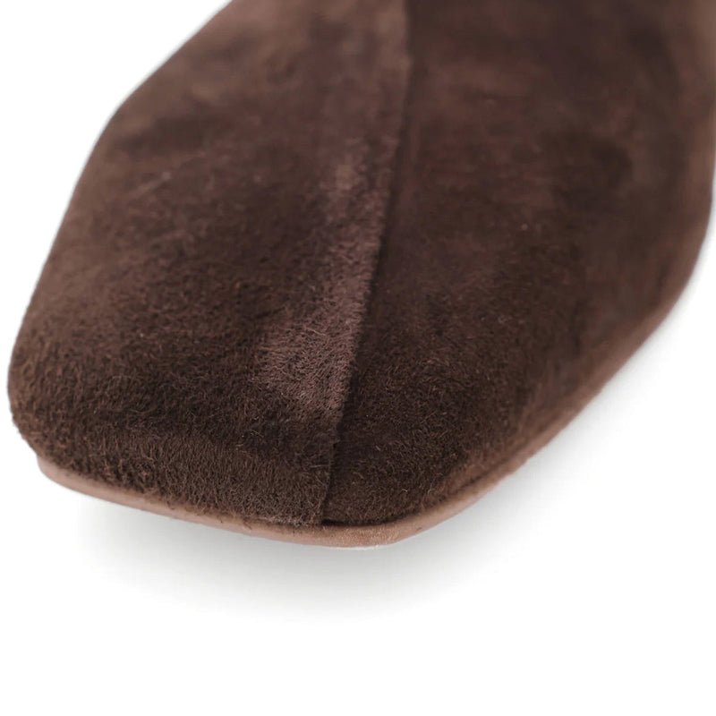 EDA MARRON SUEDE - SLINGBACK
