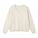 ELOIA - MELANGE ALPAGA ET LAINE - ECRU - TU - PULL