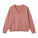 ELOIA - MELANGE ALPAGA ET LAINE - VIEUX ROSE - TU - PULL