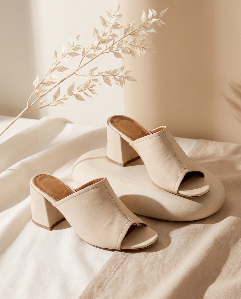 ELYORA SABLE SUEDE - MULE