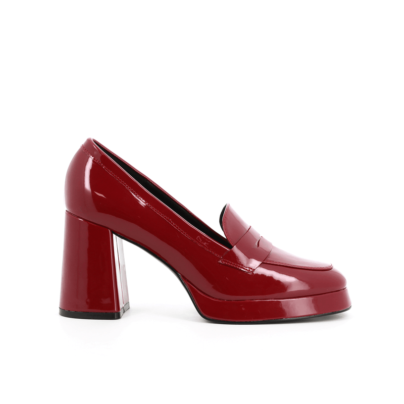 MOCASSIN EMILENE  BORDEAUX - André