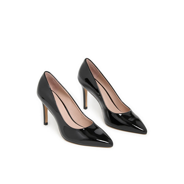 ENIVRANTE NOIR VERNIS - ESCARPIN