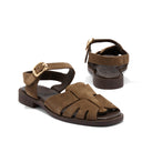 ERYNON TAUPE SUEDE - SANDALE
