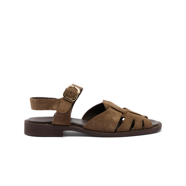 ERYNON TAUPE SUEDE - SANDALE
