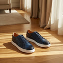 ERYON BLEU/BORDEAUX - BASKETS