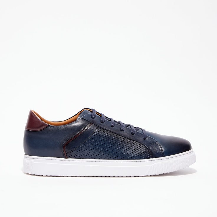ERYON BLEU/BORDEAUX - BASKETS