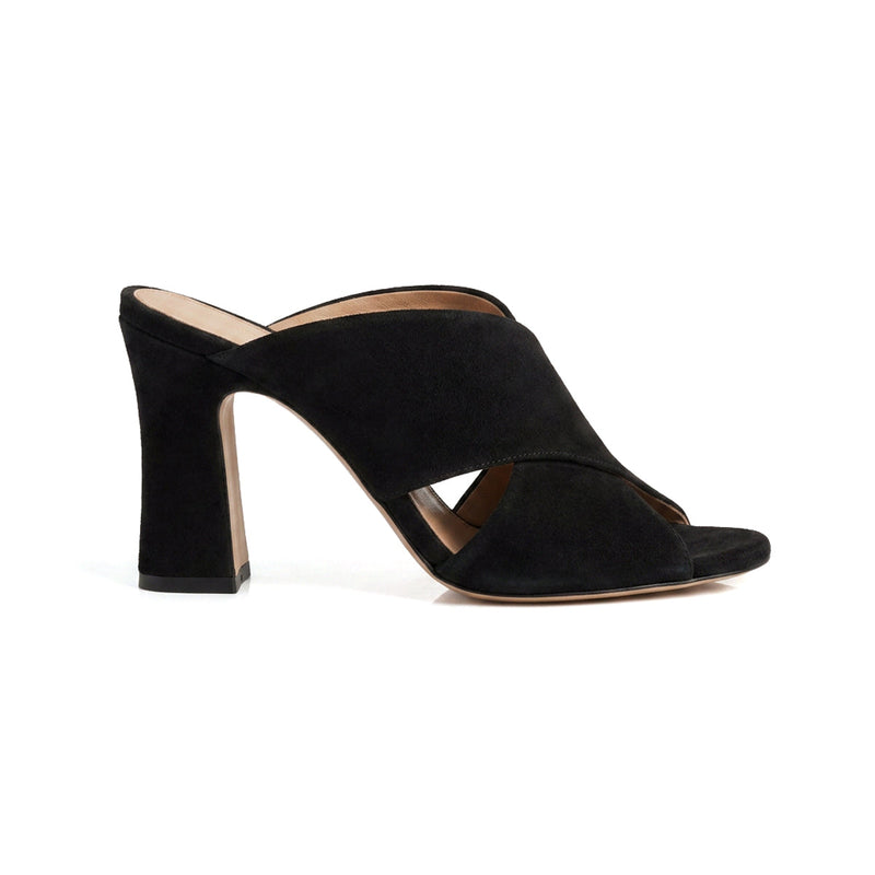 ESTANA NOIR SUEDE - ESCARPIN