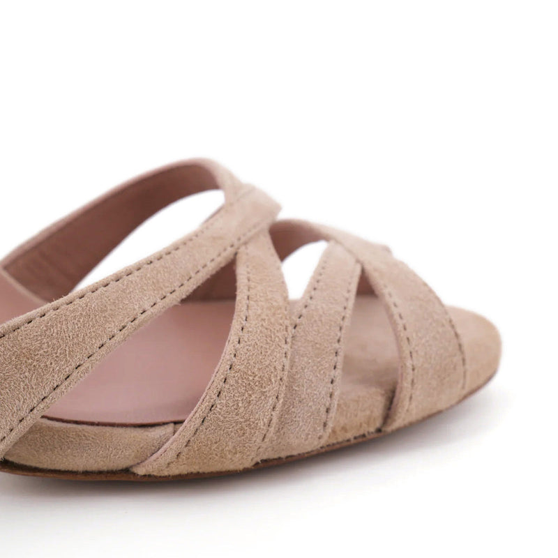 ETIA BEIGE SUEDE - ESCARPIN