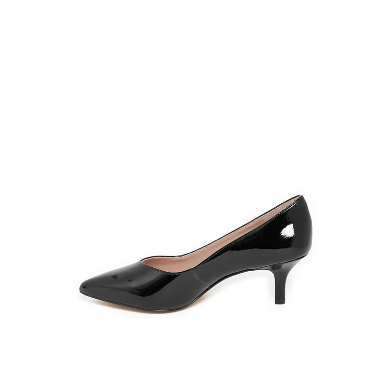 ETONNANTE NOIR VERNIS - ESCARPIN