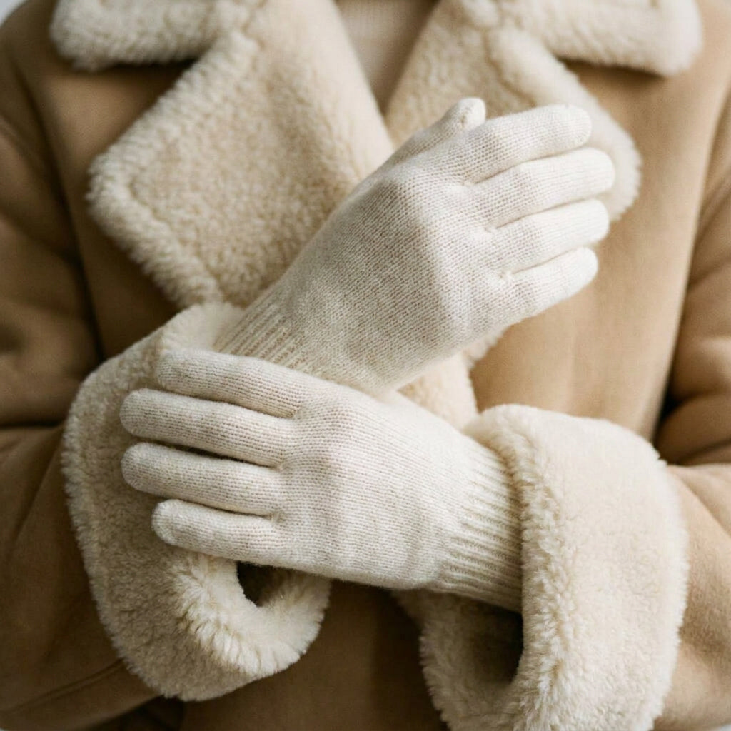 FABIENNE ECRU - TU - GANTS
