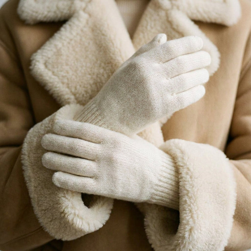 FABIENNE ECRU - TU - GANTS