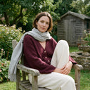 FIORELLA - ALPAGA MELANGE - BORDEAUX - TU - GILET
