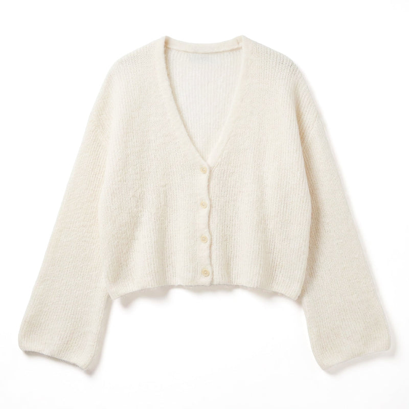 FIORELLA - ALPAGA MELANGE - IVOIRE - TU - GILET
