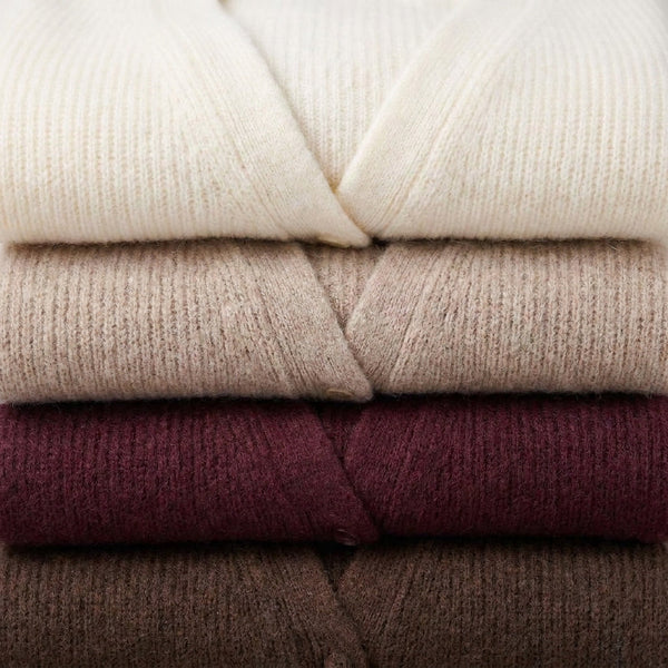 FIORELLA - ALPAGA MELANGE - MIEL - TU - GILET