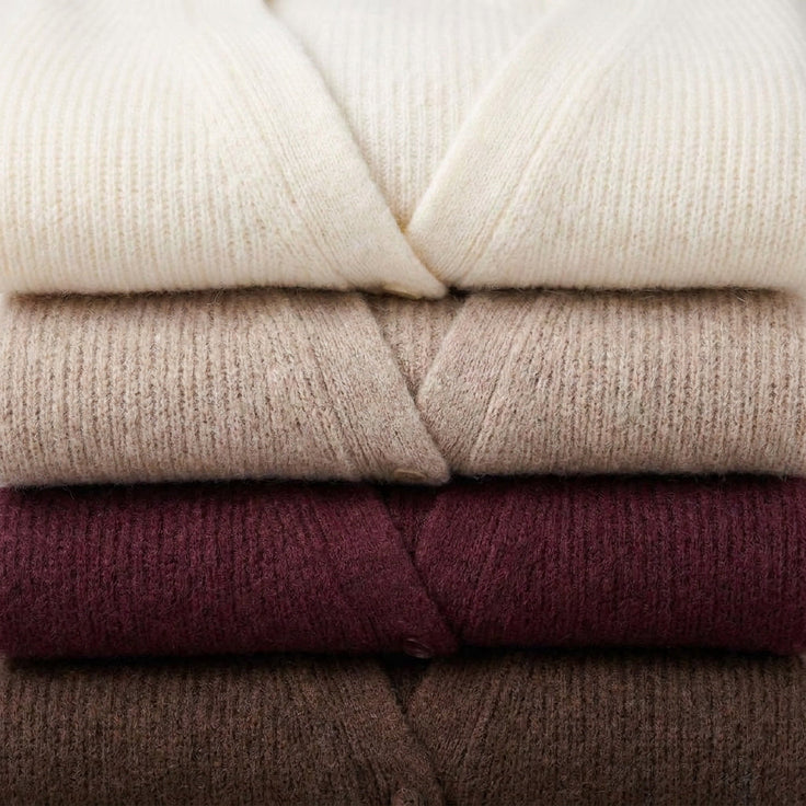FIORELLA - ALPAGA MELANGE - MIEL - TU - GILET