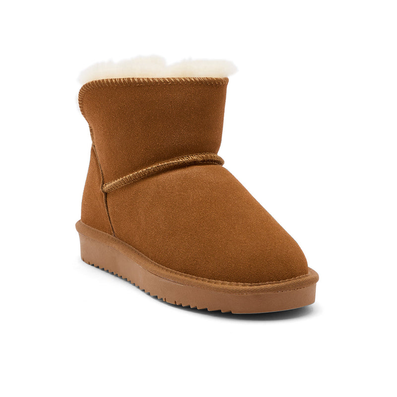FLAKE CAMEL - BOOTS FOURREES