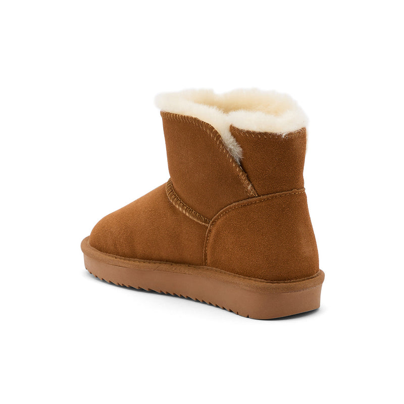 FLAKE CAMEL - BOOTS FOURREES